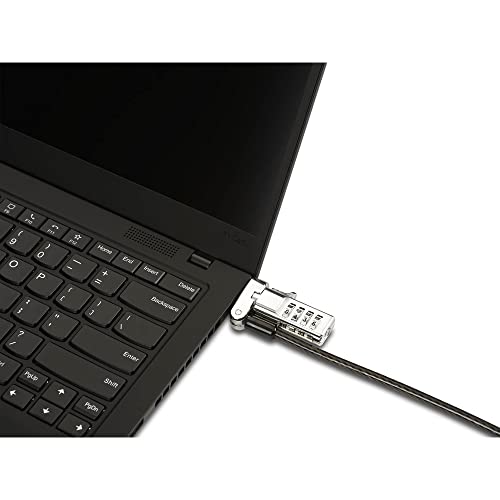 Kensington Universal 3-in-1 Combination Laptop Lock, Computer Security Locking Cable - Resettable Version (K62316WW), Black by Kensington - Image 6