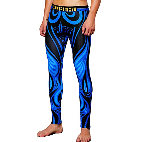 Leggings deportivos hombre contra el frio pantalones fitness algodon