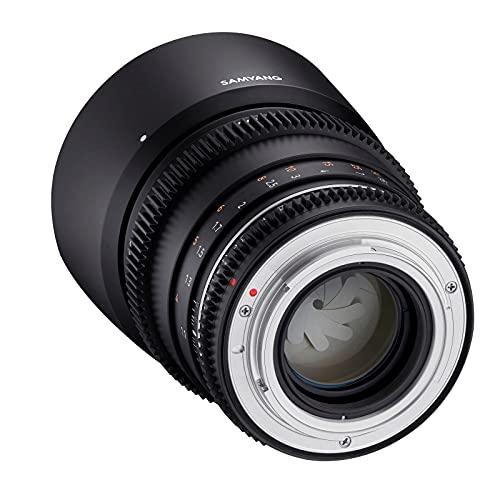 Samyang MF 85mm T1,5 VDSLR MK2 MFT – lichtstarkes T1,5 Tele Cine- und Video Objektiv für MFT Mount, 85 mm Festbrennweite, Follow Focus Zahnkränze Vollformat, APS-C und MFT, 8K Auflösung – Bild 7