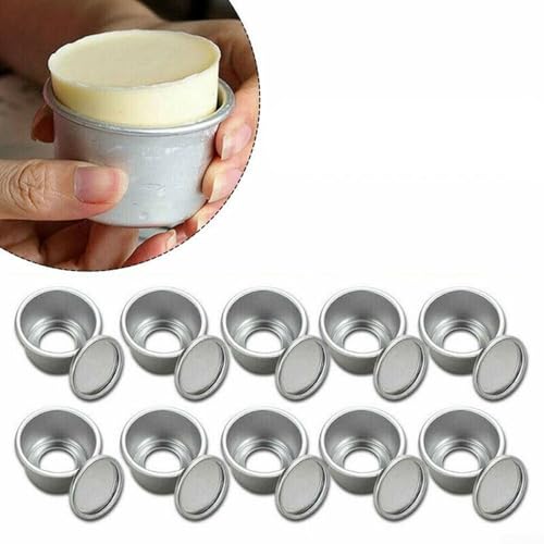 Baking Made Easy - Mini tortiera da 5,1 cm con fondo rimovibile per tutte le esigenze di dessert (10 pezzi)