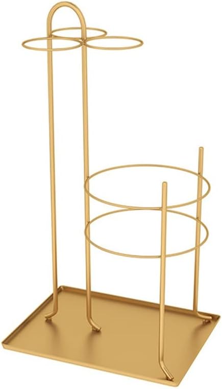 Metal Umbrella Stand Nordic Household Umbrella Storage Bucket Hotel Lobby Storefront Umbrella Stand(E)