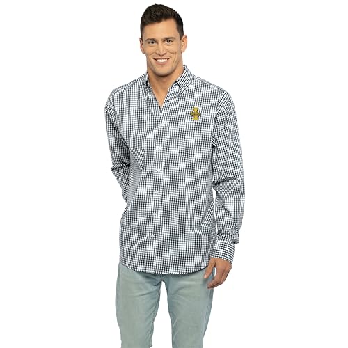 Vantage Apparel Men's College Moisture Wicking Premium Stretch Fit Striped Polo, Arizona Wildcats, Large Team Color
