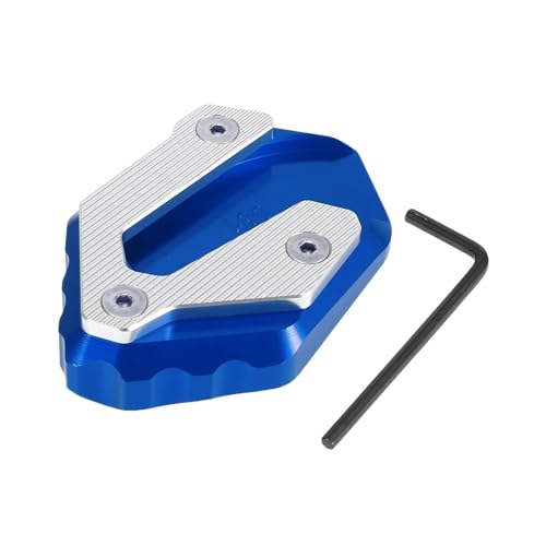Plaque support béquille MT07 évite la chute de votre moto noire XSR700 FZ-07