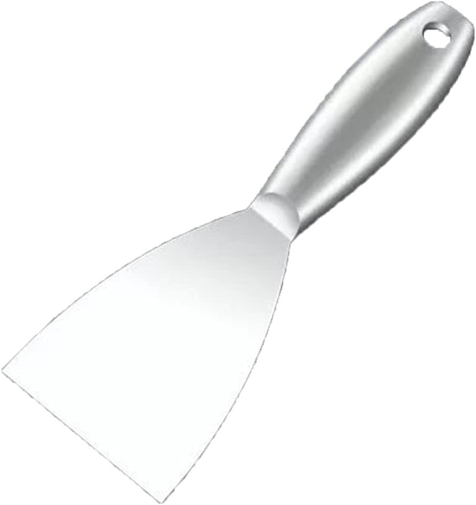 GeRRiT Stainless Steel Integral Molding Filling Knife Stainless Filling Knives Putty Drywall Joint Knife Putty Knife Filler Knife for Walls Wallpaper Scraper,3 inch