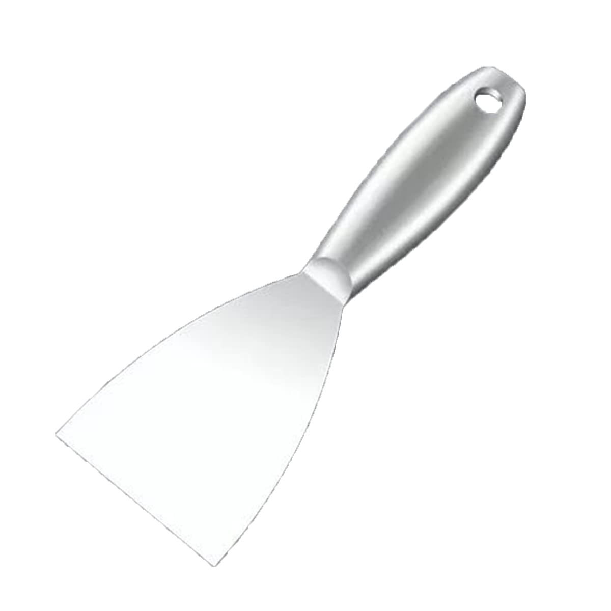Coltello per stucco, in acciaio inox, per stucco e cartongesso, per stucco, riempitivo, per pareti e carta da parati, raschietto
