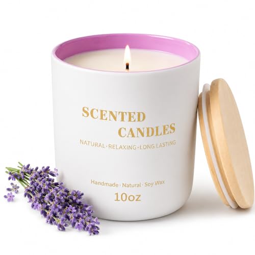 Lavender Soy Wax Candle (10 oz)