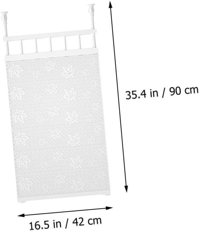ABOOFAN Nail Rack Storage Shelf Dresser Organizer Easy Install Partition Bracket