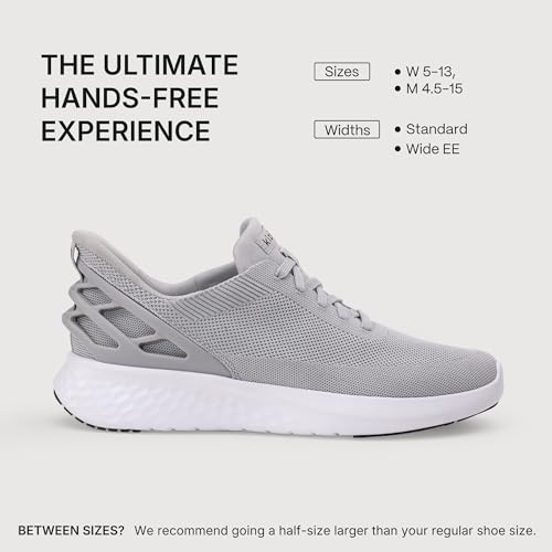 Image of Kizik Slip On Sneakers: Athens - Comfortable All-Day Wear, Hands Free Convenience, Breathable Knit Top, Mens & Womens Walking Shoes with Arch Support