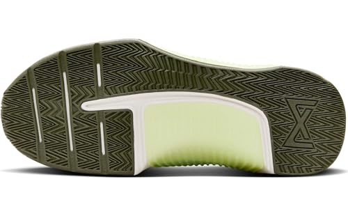 Nike Metcon 9 Premium Women's Workout Shoes (FN4931-700, Barely Volt/Olive Aura/Cargo Khaki/Barely Volt) Size 10.53
