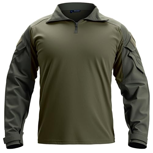 IDOGEAR Men G3 Combat Shirt with Elbow Pads Rapid Assault Long Sleeve Shirt Tactical Military Airsoft Clothing - Image 4