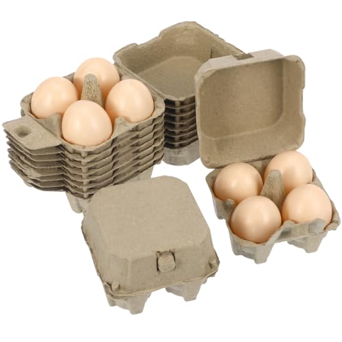 Boîtes à œufs kraft Alipis pour conserver vos récoltes de la ferme - 2