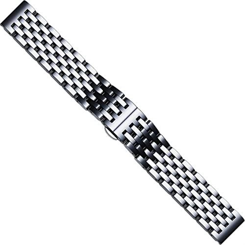 Bracelets de remplacement en acier inoxydable finition métal brossé premium