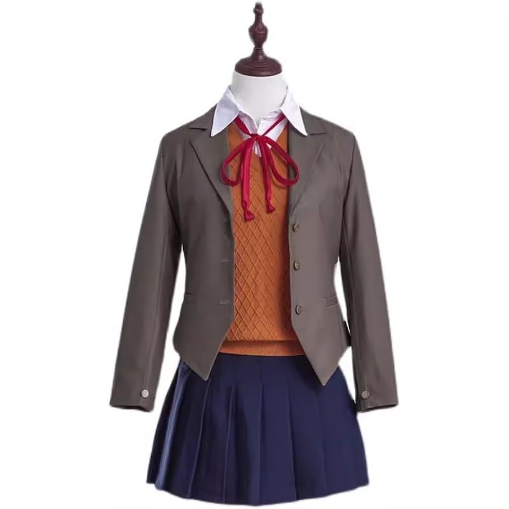 ドキドキ文芸部 コスプレ Mサイズ ドキドキ文学クラブ制服コスプレ衣装 ドキドキ文芸部！ 制服