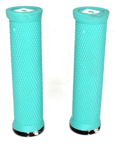 Odi Elite Motion Mtb Lock On Grips In Mint Spearmint - 130Mm - 6