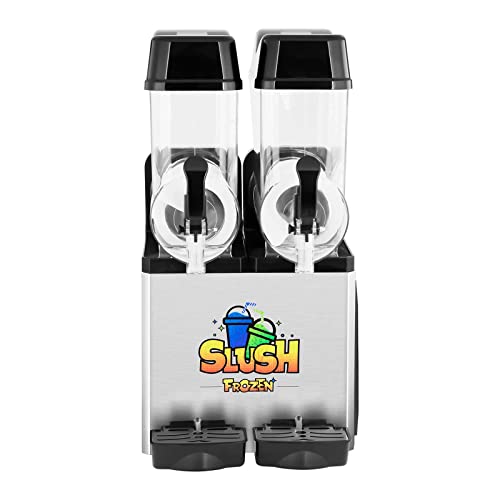Royal Catering Slush-Eis-Maschine Slushie Maker RCSL 2/12 (2 x 12 L, 500 W, -2 bis -3 °C, BPA-frei, 8-12 Stunden Arbeitszyklus) – Bild 6