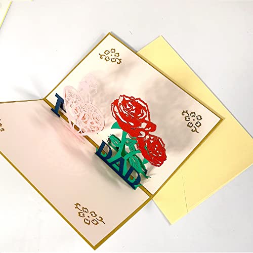 最安値 立体バースデーカード 手作り3dポップアップカード お誕生日カード 敬老の日 カード 寄せ書き フラワーカード メッセージカード 母の日 父の日 感謝祭 バレンタインなどに最適なグリーティングカード 記念日 D の価格比較