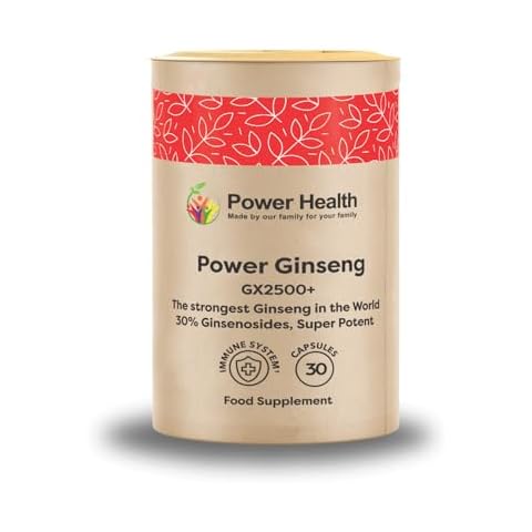 Power Health Ginseng GX2500+ Energy Capsules Cover