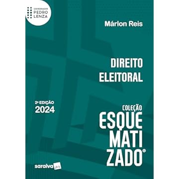 Capa do livro Direito Eleitoral - Coleção Esquematizado - 2 edição 2024