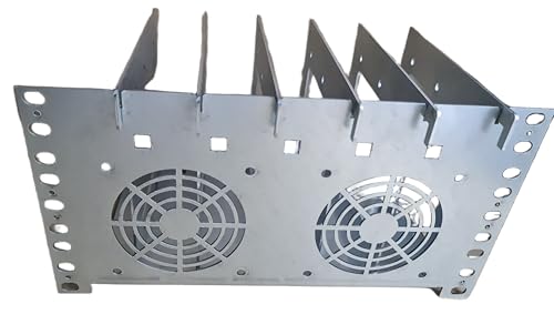 Rack 10 pouces HDD Holder RAW 3U pour sécuriser et organiser 6 disques durs instables