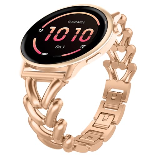 [VanHooc] 20mm ���v�o���h for Garmin Approach J1/Forerunner 570 42mm/Vivoactive 6/5/Forerunner 165 �X�e�����X�X�`�[�� �����o���h Quick Release �������