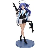 Yuuka Figure, Blue Glow Ring de pie Hayase Hayase Yuuka Figuras de anime 25 cm / 9,8 pulgadas Artesanales Cosplay PVC Estatuas de anime Regalos