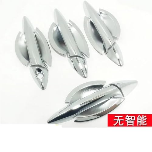 Protección cromada antirrayas para manijas de Hyundai Elantra 2012-2016 2