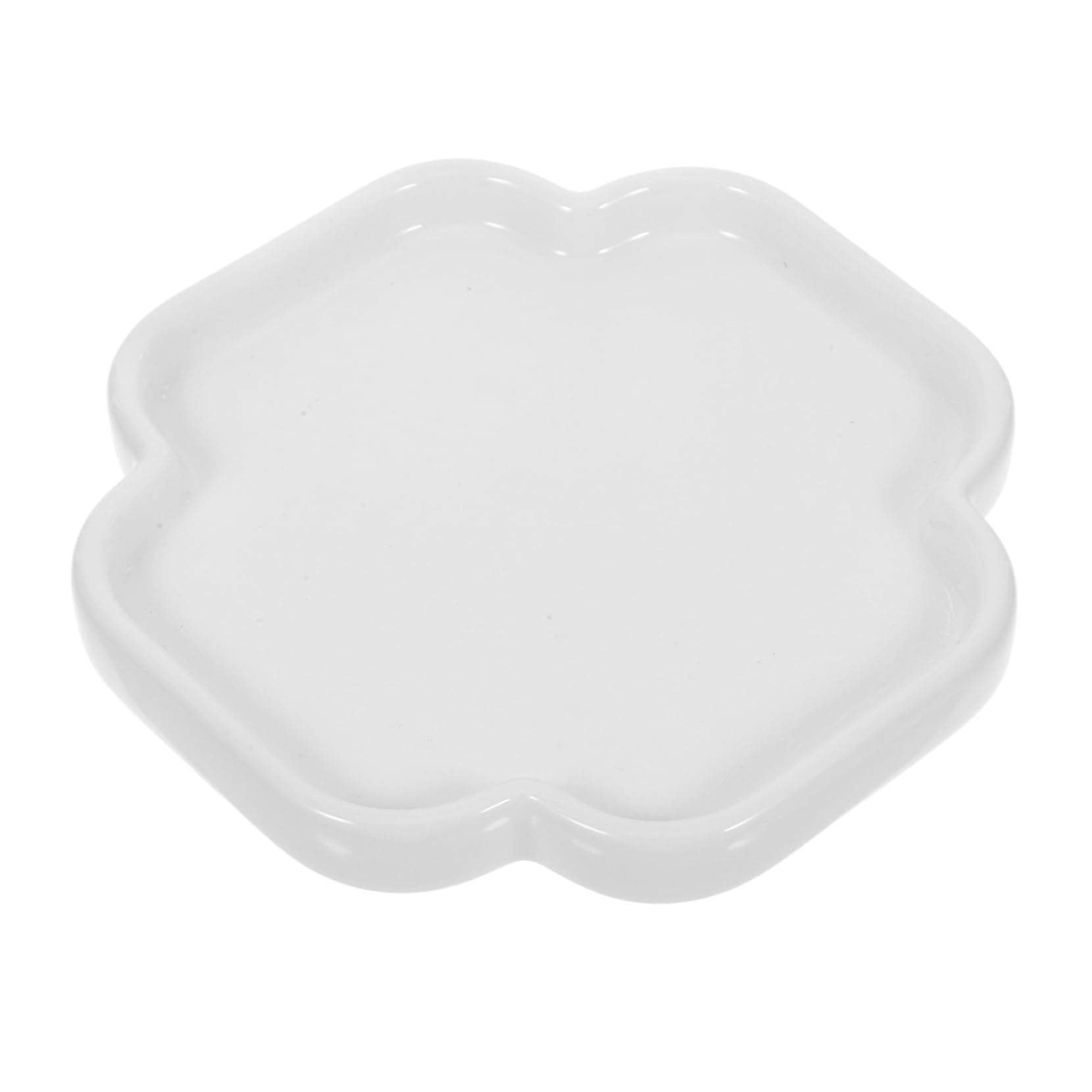 TOVINANNA Traditional Chinese Aesthetic Porcelain Plate Snack Dish for Appetizers Desserts and Fruits for Tea Tables and Kitchen Counters Elegant Ceramic Design Easy to Clean