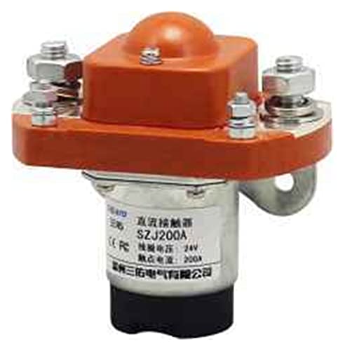 JSJJAWS Schütz 200A Doppelspulen-DC-Schütz Cover