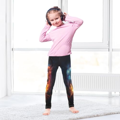 Bolaz Toddler Girls Leggings Printed Yoga Pants Leggings Two Horses for Kids4