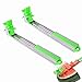 xlwen Coupe-pastèque, 2 Pièces Couper Le Melon Fruit, Couteau à Pastèque en Acier Inoxydable, Outils de Cuisine Créatifs, Ustensiles de Cuisine pour Couper La Pastèque et Cantaloup