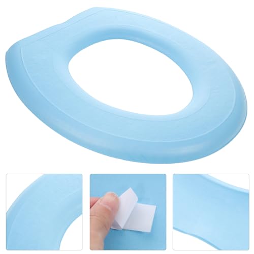 Amosfun Gepolstertes Toilettensitzkissen Aus Eva Weiches Waschbares Toilettenpad FüR Badezimmer Komfortable Warmhalte Toilettenabdeckungen 16.5X14.9 Zoll Wiederverwendbar