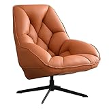 【Chaise pivotante super robuste】 : le cadre global de la chaise est très robuste for garantir la sécurité structurelle. Augmentez encore la stabilité de la rotation, pas besoin de vous soucier de l'instabilité, adapté à une utilisation de longue durée. Capacité de charge maximale de 300 lb.