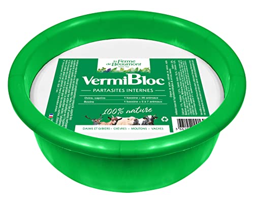 Ferme de Beaumont VERMIBLOC 10Kg Moutons-Chèvres