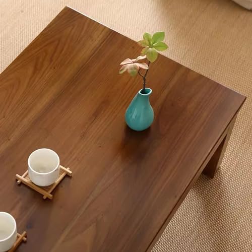 Table basse au sol en orme pour optimiser les petits salons - 6