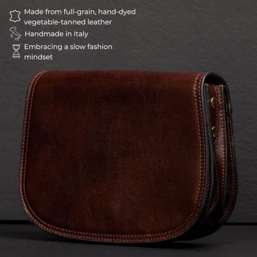 Image of Time Resistance Leather Cross Body Bag for Women Shoulder Bag Messenger Purse Gift Box Included