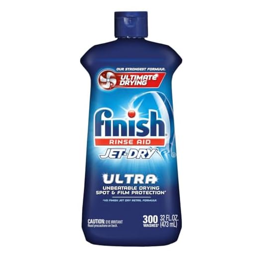 FINISH Rinse AID Jet-Dry Ultra 300 Washes 32 FL OZ (946ml)