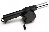 Soprador Manual para Churrasqueira Ideal para Camping e Churrasco