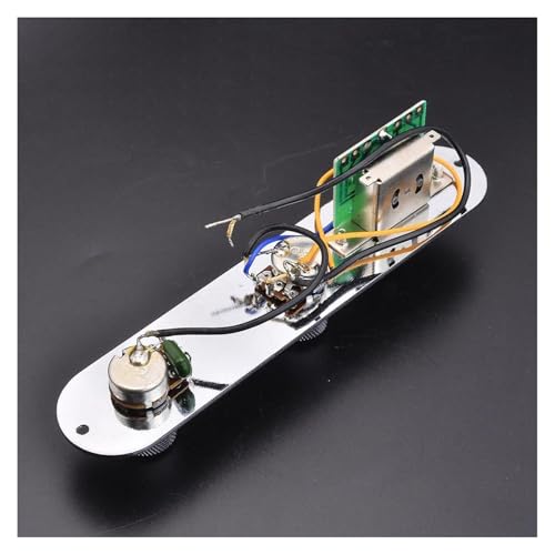 エレキギター用配線ハーネス エレキギターベースハーネスコントロールパネルとノブ1セット