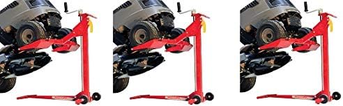 MoJack EZ Max - Residential Riding Lawn Mower Lift, 450lb Lifting Capacity, Fits Most Residential & Ztr Mowers, Folds Flat for Easy Storage, Use for Mower Maintenance Or Repair (3)