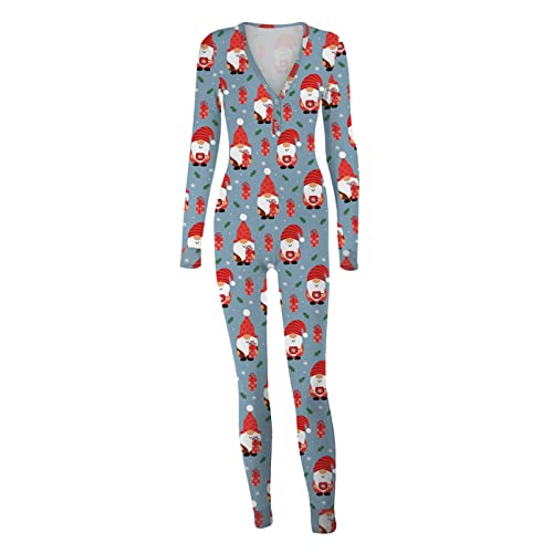 Kwatieh Functionele Kerst Button Down Jumpsuit voor Vrouwen Button Down voor Volwassenen Combinatie Schilderen Kids - Afbeelding 8
