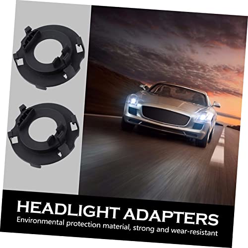 FAVOMOTO 16 Peças Base Do Farol Luzes De Inundação Adaptador De Farol Led Adaptador De Lâmpada De Ca