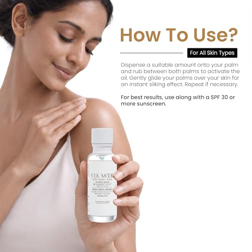 Image of Personal Touch Silk Mood Body Silking Serum | Lightweight Non-Greasy Body Serum for Silky Smooth Skin & Natural Glow | Nourishing & Smoothing | 100 ml