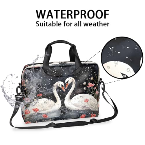 Bolso para laptop 15.6" - 16" Swan Blanco miniatura 3