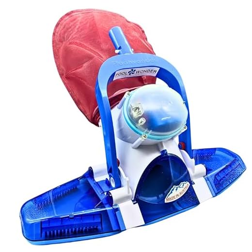 Poolwonder Turbolix starker Akku Poolsauger mit 50 cm Breite Made in Austria