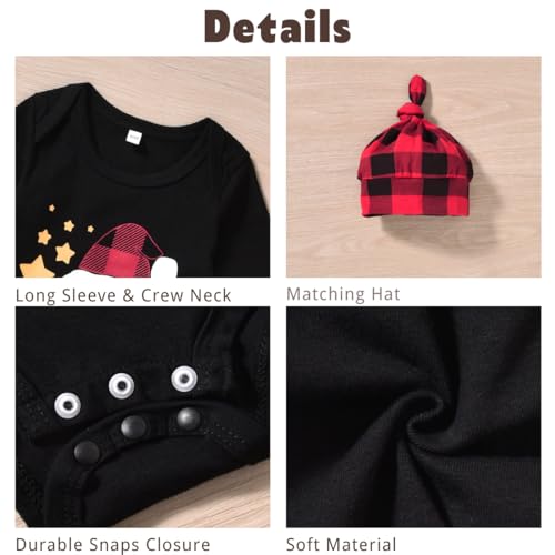 Aalizzwell Newborn Infant Baby Boys Christmas Outfit4