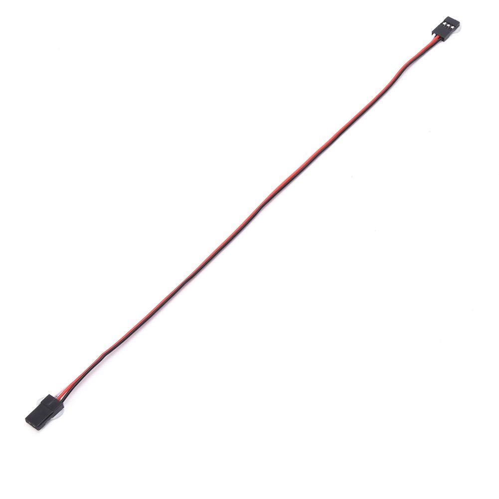 10 szt. 300 mm pilot Servo Przedłużacz Kabel męski na żeński przedłużacz kabla ołowiowego do RC JR Futaba RC Car lub samolot Servo Extension Cable 10 szt., 300mm JR męski na męski S