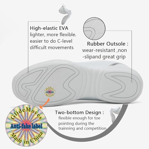 Cheer Shoes Girls Jump Tumbling Cheerleading Women Exercise Aerobic Fitness Dance Training Sneakers Youth2