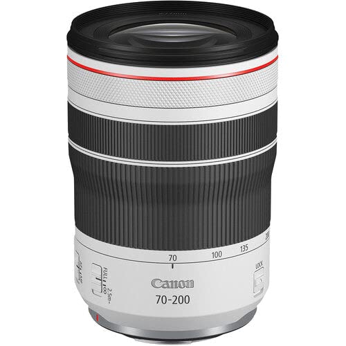 Canon RF70-200mm F4 L is USM Lens, Telephoto Zoom Lens, Compatible with EOS R Series Mirrorless Cameras, White