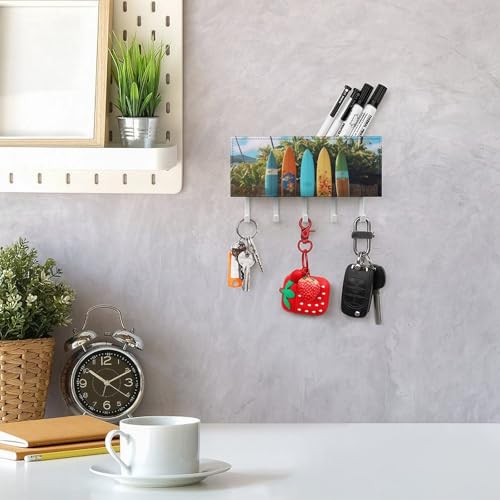 Support mural planche de surf design soigné finition haut de gamme - 8