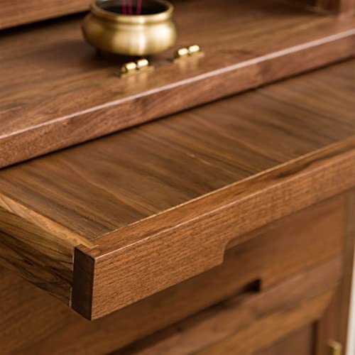 Handgefertigter vertikaler Tempelschrank im neuen chinesischen Stil mit Tür zum Anbieten von Buddha-Schreinen, Schreinen, Buddha-Schränken und Schränken des Gottes des Reichtums für den buddhisti 9 Handgefertigter vertikaler Tempelschrank im neuen chinesischen Stil mit Tür zum Anbieten von Buddha-Schreinen, Schreinen, Buddha-Schränken und Schränken des Gottes des Reichtums für den buddhisti